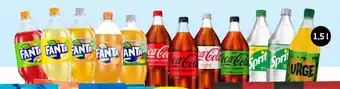 Bunnpris COCA COLA, FANTA SITRON/APPELSIN/EXOTIC, URGE OG SPRITE 1.51 +pant tilbud