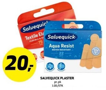 Bunnpris SALVEQUICK PLASTER tilbud