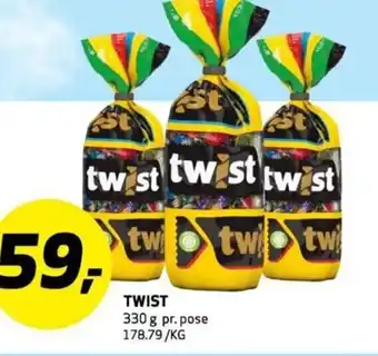 Bunnpris TWIST 330 g tilbud