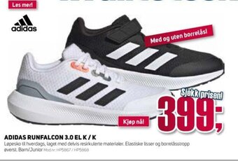 Sport 1 ADIDAS RUNFALCON 3.0 EL K/K tilbud