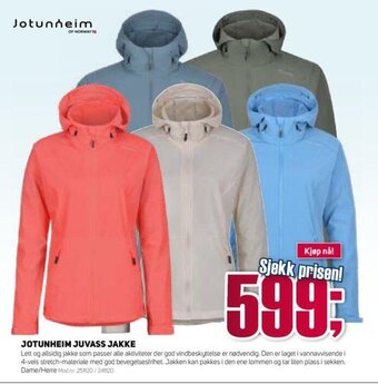 Sport 1 JOTUNHEIM JUVASS JAKKE tilbud