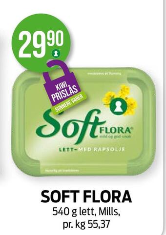 Kiwi Soft flora tilbud