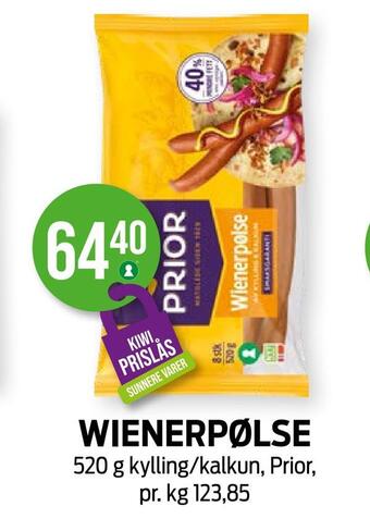 Kiwi Wienerpølse tilbud