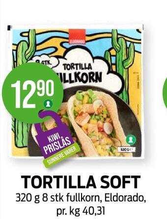 Kiwi Tortilla soft tilbud