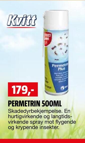Bauhaus Permetrin 500ml tilbud