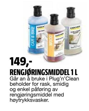 Bauhaus Rengjøringsmiddel 1 l tilbud