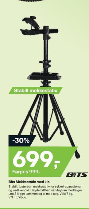 XXL Sport Bits mekkestativ med klo tilbud