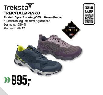 Sport Outlet Treksta løpesko tilbud