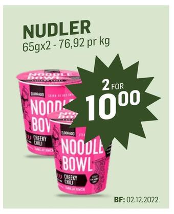 Holdbart Nudler tilbud