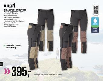 Sport Outlet Hike sport turbukse tilbud