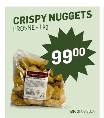Holdbart Crispy nuggets tilbud
