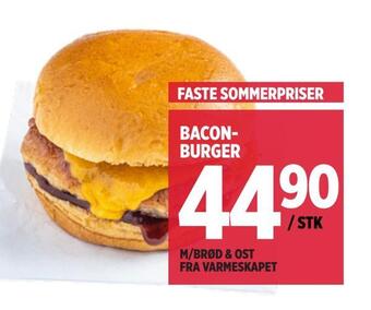 Jacobs Bacon burger tilbud