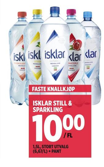 Jacobs Isklar still & sparkling tilbud