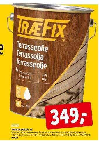 jem & fix Terrasseolje tilbud