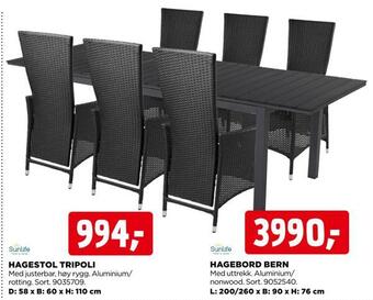 jem & fix Hagestol tripoli tilbud