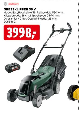 jem & fix Gressklipper 36 v tilbud