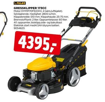 jem & fix Gressklipper 173cc tilbud