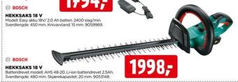 jem & fix Hekksaks 18 v tilbud