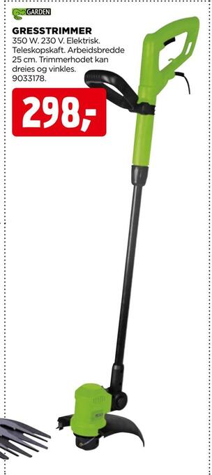 jem & fix Gresstrimmer tilbud