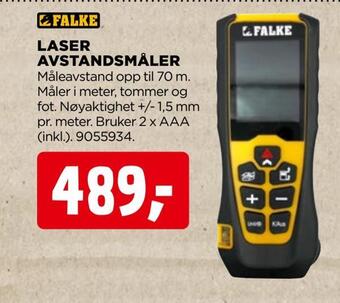 jem & fix Laser avstandsmåler tilbud