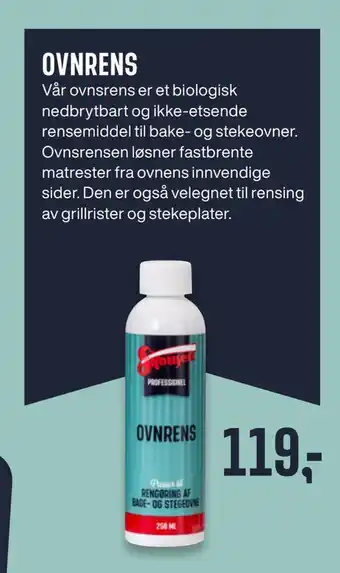Skousen Ovnrens tilbud