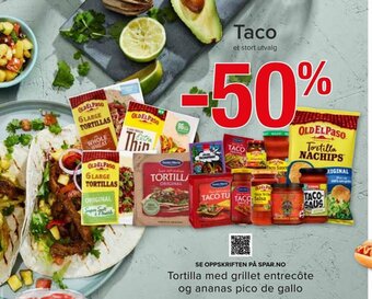 Spar Taco et stort utvalg tilbud