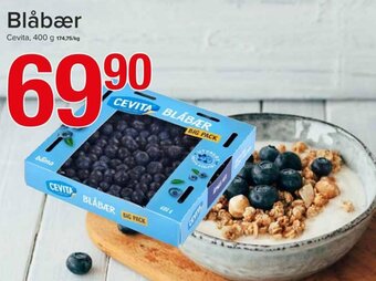 Spar Blåbær Cevita, 400 g tilbud