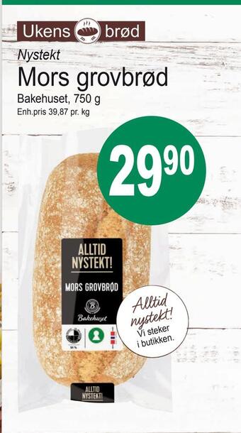 Joker Mors grovbrød tilbud