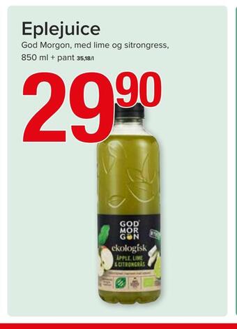 Spar Eplejuice tilbud