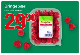 Spar Bringebær tilbud