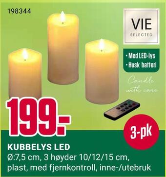 Europris Kubbelys led tilbud