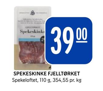 Rema 1000 Spekeskinke fjelltørket tilbud
