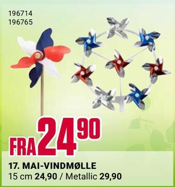 Europris 17.mai-vindmølle tilbud