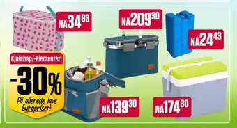 Europris Kjølebag/-elementer! tilbud