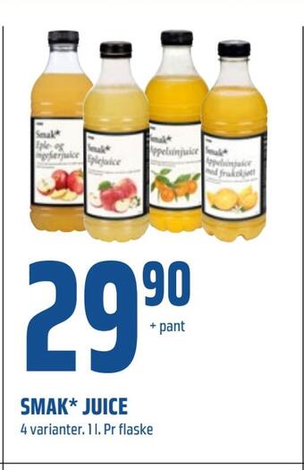 Coop Obs Smak* juice tilbud