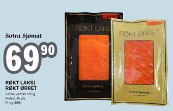 Coop Obs Røkt laks/ røkt ørret tilbud