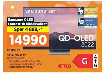 POWER 55 4k smart tv tilbud