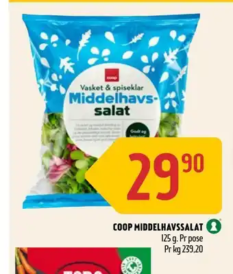 Coop Prix Coop middelhavssalat tilbud