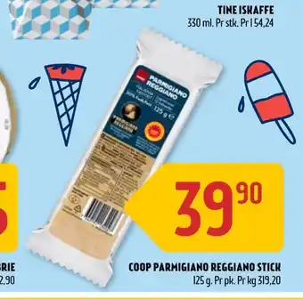Coop Prix Coop parmigiano reggiano stick tilbud