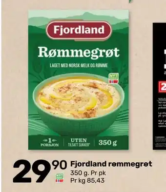 Coop Marked Fjordland rømmegrøt tilbud
