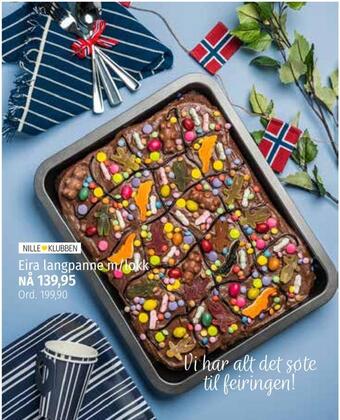 Nille Eira langpanne m/lokk tilbud