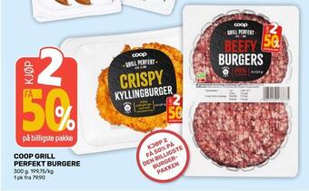 Coop Marked Coop grill perfekt burgere tilbud
