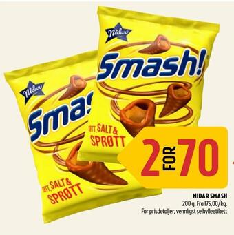 Coop Prix Nidar smash tilbud