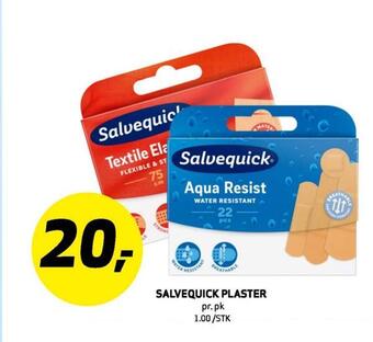 Bunnpris Salvequick plaster tilbud