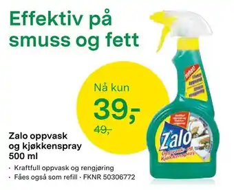 Felleskjøpet Zalo oppvask og kjøkkenspray 500 ml. tilbud