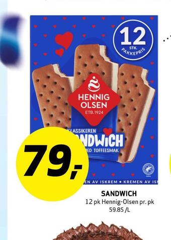 Bunnpris Sandwich tilbud