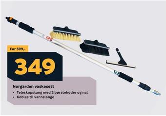 Megaflis Norgarden vaskesett tilbud