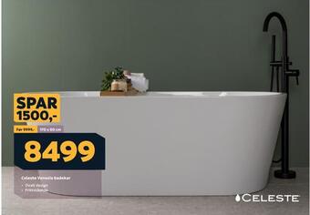 Megaflis Celeste venezia badekar tilbud