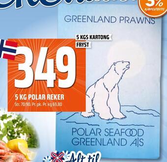 Coop Obs 5 kg polar reker tilbud
