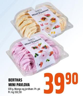 Coop Obs Berthas mini pavlova tilbud